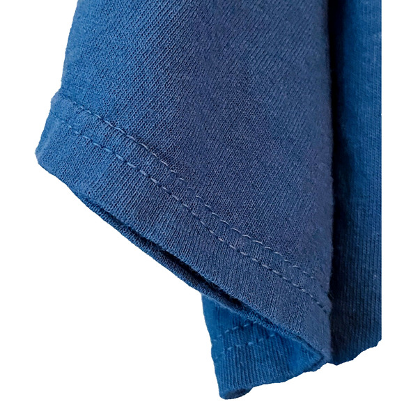 Vintage Alaska Wolf Wolves Graphic Blue Short Sleeve T Shirt Nature Size Large - Picture 7 of 9